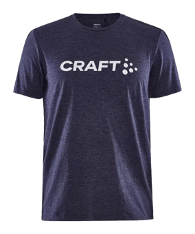 Craft Community Logo T-Shirt Blau F390200 - blau