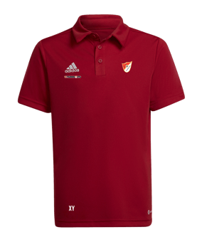 adidas Entrada 22 Poloshirt Kids Rot