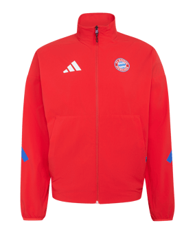 adidas FC Bayern München Anthem Jacke Rot - rot
