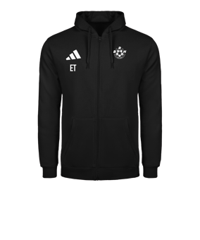 adidas Entrada 26 Kapuzenjacke Schwarz