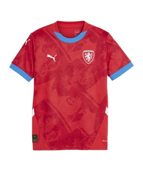PUMA Tschechien Trikot Home 2023/2024 Kids Rot F01 - rot