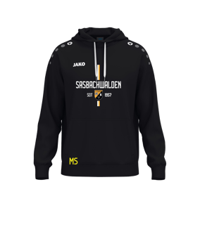 JAKO One Hoody Schwarz F800