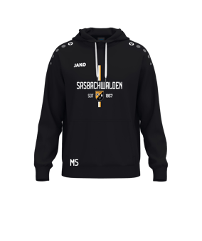 JAKO One Hoody Schwarz F800