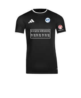 adidas Entrada 26 Trikot Schwarz