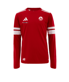 adidas Squadra 25 Trikot Langarm Rot