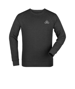 Merch Roller Sweatshirt Dark Heather Grey  | #logo1c