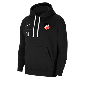 Nike Park 20 Fleece Hoody Schwarz Weiss F010