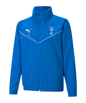 PUMA teamRISE Allwetterjacke Kids Blau F02