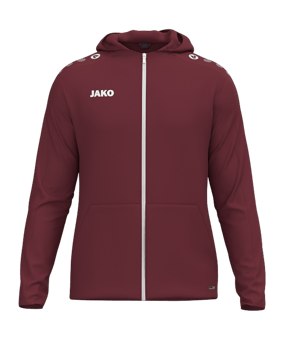 JAKO One Kapuzenjacke Kids Rot F155 - rot