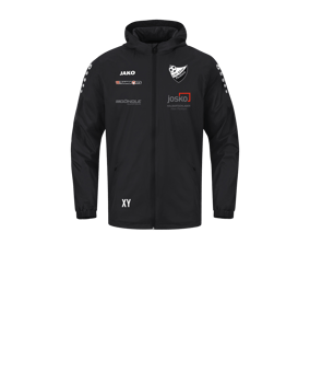 JAKO Team 2.0 Allwetterjacke Kids Schwarz F800