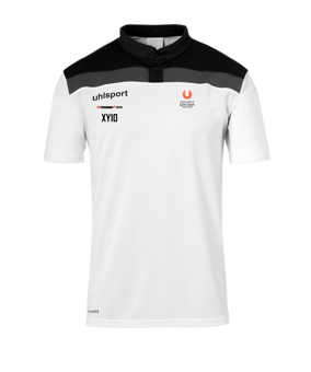 uhlsport Offense 23 Poloshirt Kids Weiss F02