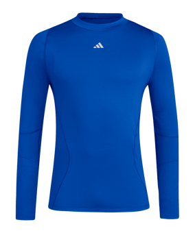 adidas Techfit COLD.RDY Longsleeve Blau - blau
