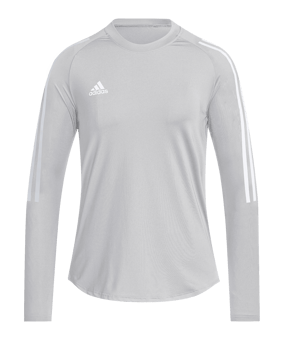 adidas Hilo White T-Shirt Damen Grau - grau