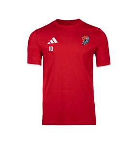 adidas Entrada 26 T-Shirt Rouge 