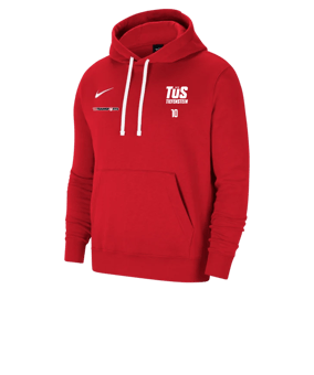 Nike Park 20 Fleece Hoody Rot Weiss F657