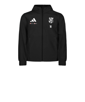 adidas Entrada 26 Regenjacke Kids Schwarz