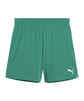 PUMA teamGOAL Short Damen Grün Weiss F05 - gruen