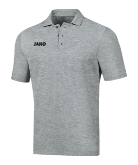 JAKO Base Poloshirt Kids Hellgrau F41 - grau