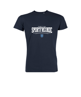 Merch Creator 2.0 T-Shirt Navy Blue | #sportfreunde