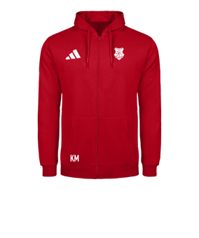 adidas Entrada 26 Kapuzenjacke Rot
