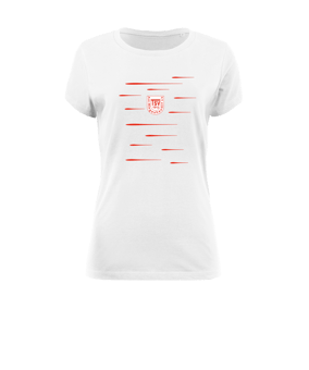 Stanley & Stella Expresser 2.0 T-Shirt Damen Weiß | #lines