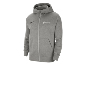 Nike Park 20 Fleece Kapuzenjacke Kids Grau F063
