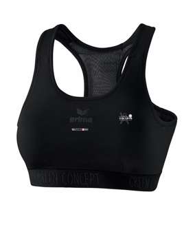 Erima Casual Basics Sport-BH Damen Schwarz