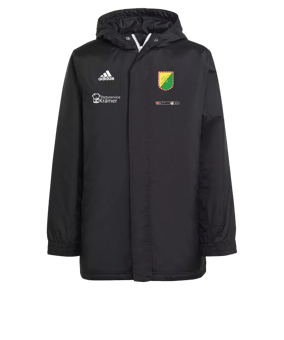 adidas Entrada 22 Stadium Jacke Schwarz