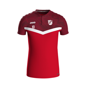 JAKO Iconic Poloshirt Rot F103