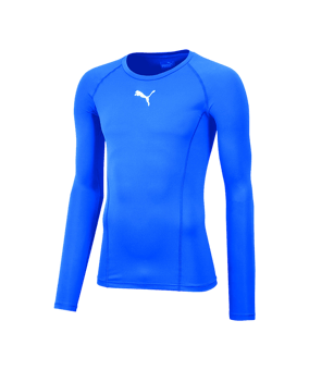 PUMA LIGA Baselayer Warm Longsleeve Kids F02 - blau