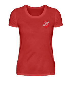 TSV Schopfloch T Shirt Wappen Damen Rot - rot