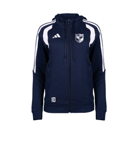 adidas Tiro 26 League Kapuzenjacke Damen Dunkelblau