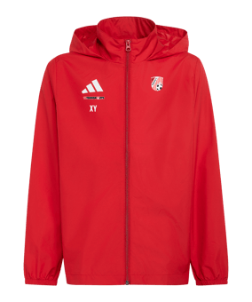 adidas Entrada 26 Jacke Kids Rot