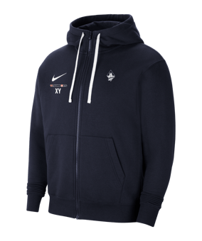 Nike Park 20 Fleece Kapuzenjacke Blau F451