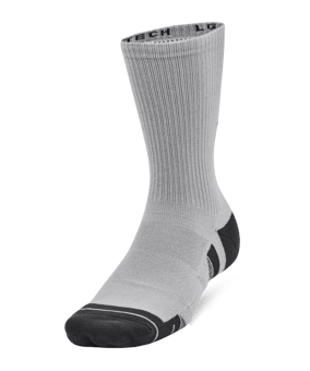 Under Armour Performance Tech High 3er Chaussettes Gris C011 - gris