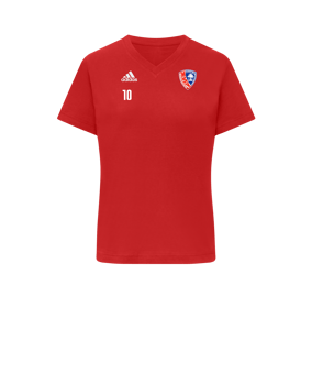 adidas Entrada 22 T-Shirt Damen Rot