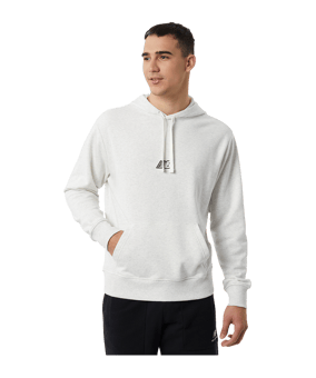 New Balance Essentials Fleece Hoody Grau FSAH - grau