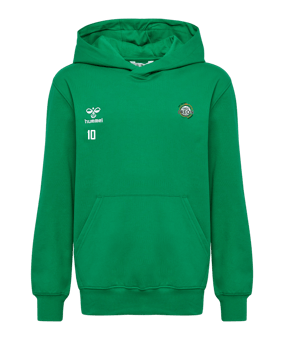Hummel GO 2.0 Sweat à capuche enfants vert F6235 