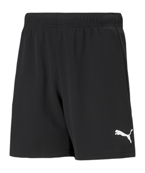 PUMA teamRISE Short Kids Schwarz Weiss F04