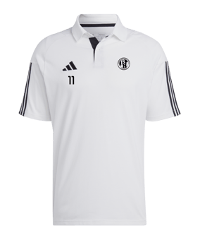 adidas Tiro 23 Competition Poloshirt Weiss