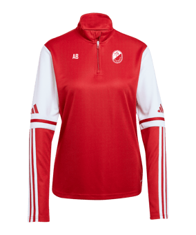 adidas Squadra 25 HalfZip Sweatshirt Damen Rot