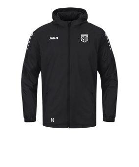 JAKO Team 2.0 Allwetterjacke Schwarz F800