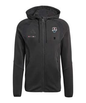 adidas Tiro Travel Hoody Schwarz