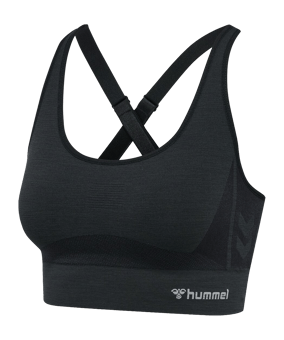 Hummel hmlcea Seamless Sports Top Damen F2508 - schwarz
