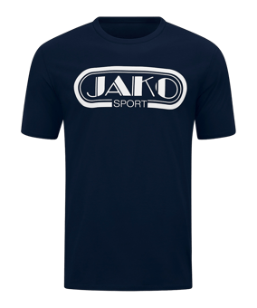 JAKO Retro T-Shirt Blau F900 - blau