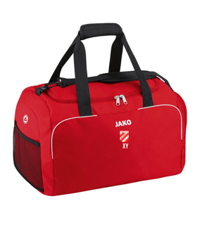 JAKO Classico Sporttasche Gr. 2 Rot Weiss F01