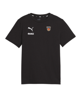 PUMA teamGOAL Casuals T-Shirt Kids Schwarz F03