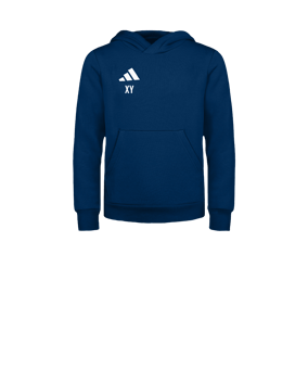 adidas Entrada 26 Hoody Kids Blau