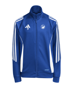 adidas Tiro 24 Trainingsjacke Kids Blau Weiss 