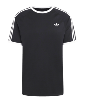 adidas Originals 3 Stripes T-Shirt Schwarz - schwarz